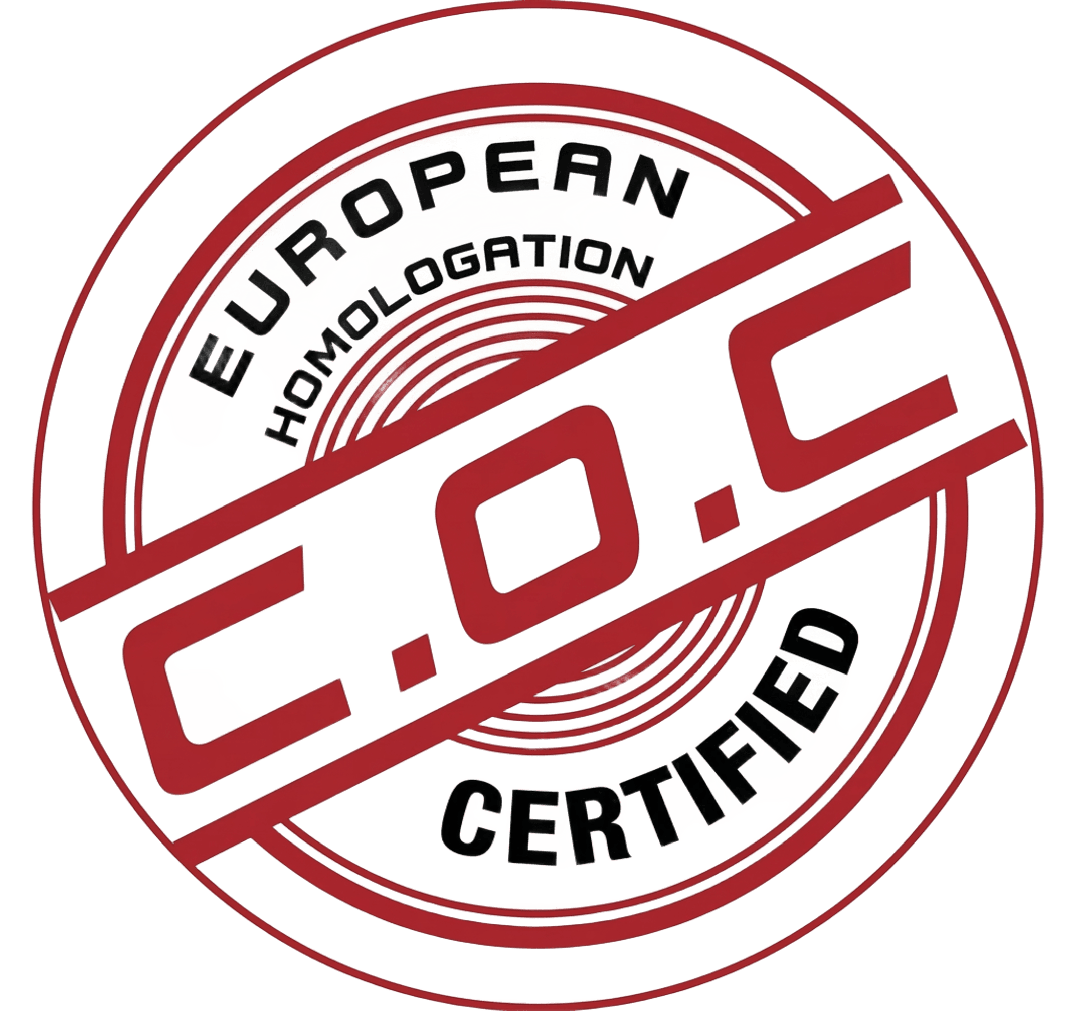 European RCE Homologation Certified