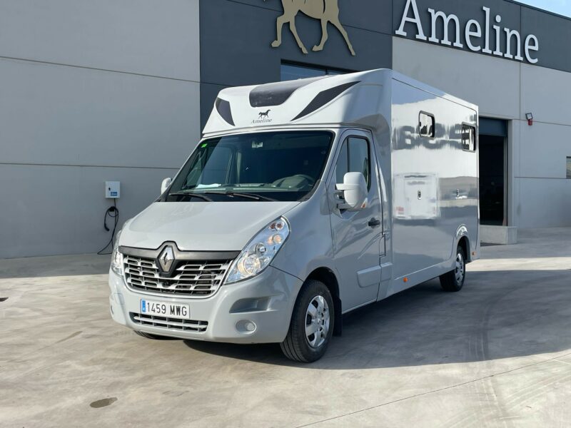 3-seats horse truck Haras Renault master - Image 2